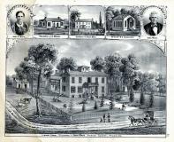 Jahn Mays, Linden Farm, Mary, J. J. Benson, Latham, Mt. Olivet M. E. Church, Marion County, Residence, Marion County 1875